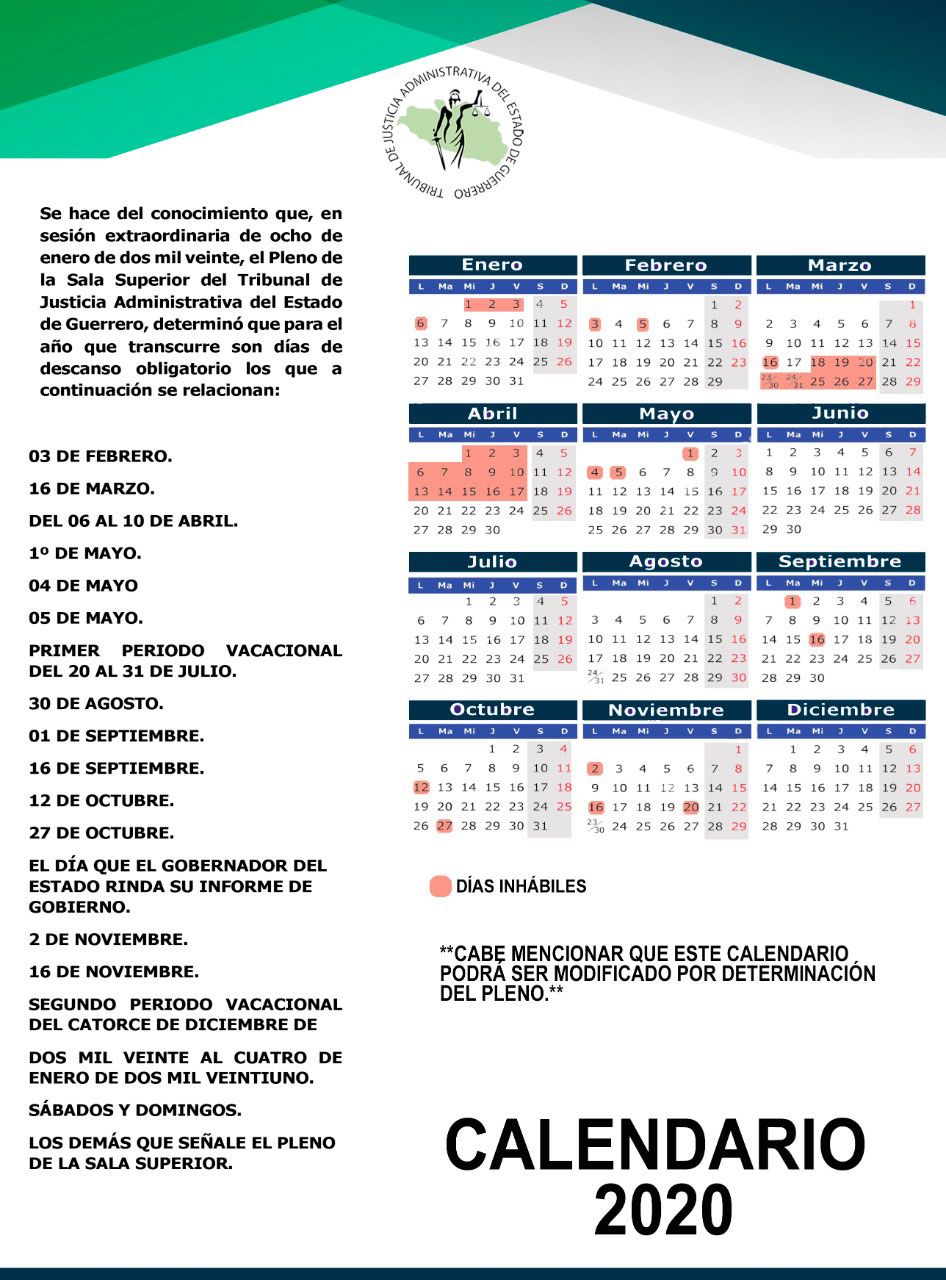 CALENDARIOS